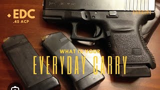 GLOCK 30SF BEST EDC TO HAVE.