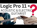 Logic pro 11  session guitarist  virtual guitarist acoustic  electric guitars