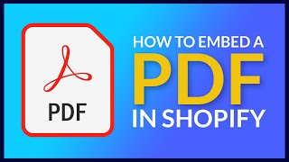 Tutorial: How to Embed PDF&#39;s In Shopify Pages and Products (For Free - Using Google Drive)