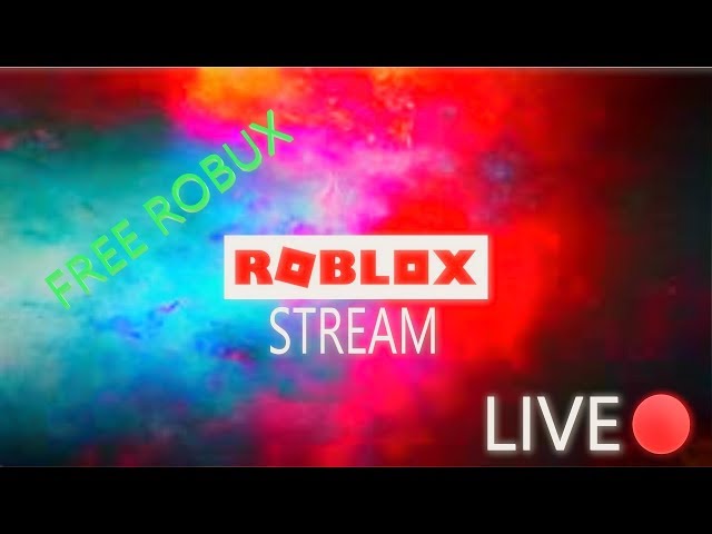 Live Roblox Free Robux Youtube