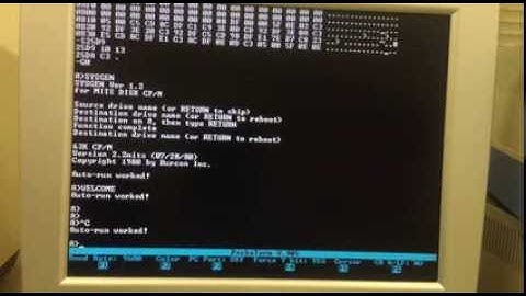 Altair 8800 - Video #25 - CP/M AutoExec on Boot