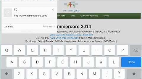 Add Bookmarks in Safari (4 min)