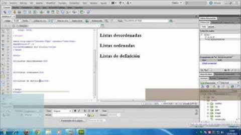 curso html - listas