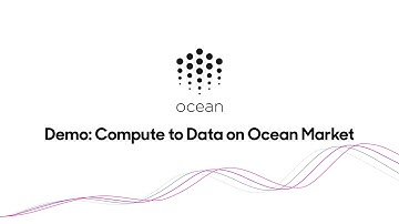 Tutorial | Algorithms and Compute Jobs live on Ocean Market 🌊