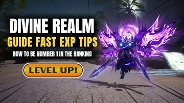 MU Origin 3 - Fast EXP Tips Farming in Divine Realm! 💥⚔️