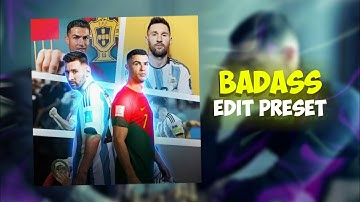Messi and ronaldo edit preset alight motion 💎☠️ | neymar edit preset alight motion