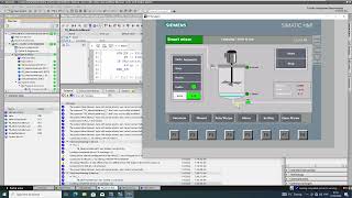 PLC Mixer Control | Manual & Auto Mode with Recipe, Timer and Alarms (TIA Portal)
