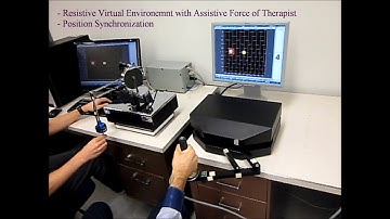 Patient-Robot-Therapist Collaboration via Resistive Impedance Controlled Telerobotics
