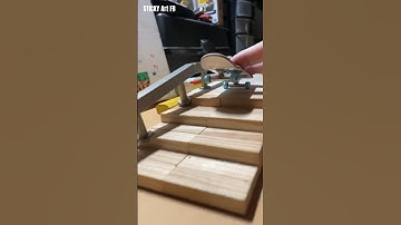 Slomo clips on Diy Wood Tech Deck Obstacle #satisfying #techdeck #slomo
