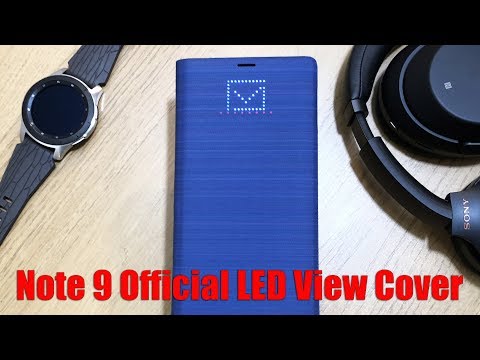 Official Samsung Galaxy Note 9 LED View Cover