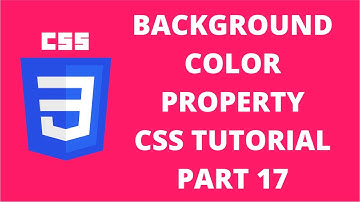 Background Color Property CSS | CSS Tutorial Part 17