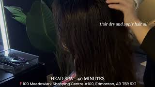 Head spa for busy lady - Regal Nails, Salon & Spa