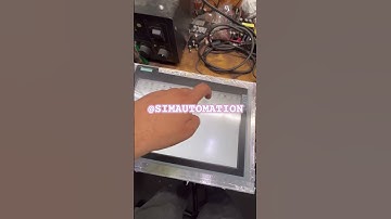Siemens HMI need calibration #shots by @simautomation #trending #viral #siemens #calibration #hmi