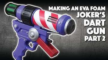 Making An EVA Foam Joker’s Dart Gun Part 2
