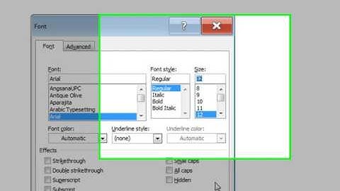 Change font size using keyboard shortcut