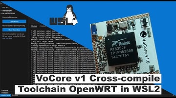 VoCore v1 Cross-compile Toolchain OpenWRT in WSL2