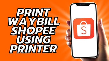 How To Print Waybill Shopee Using Printer