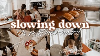I Enjoyed Motherhood MORE When I Did This... {Practical + Easy Tips for Slow Living}