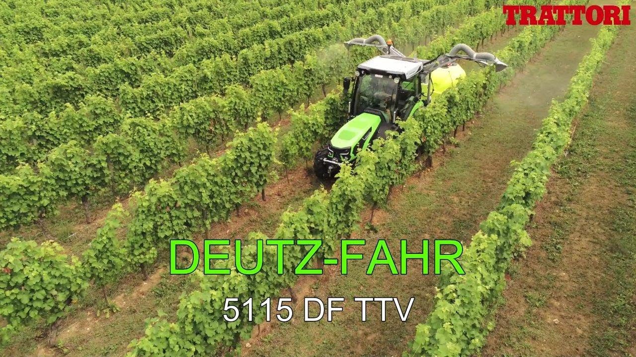 Deutz-Fahr 5115 DF TTV, la prova del fiore all'occhiello per il vigneto