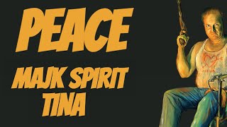 MAJK SPIRIT - Peace ft. TINA |LYRICS VIDEO|