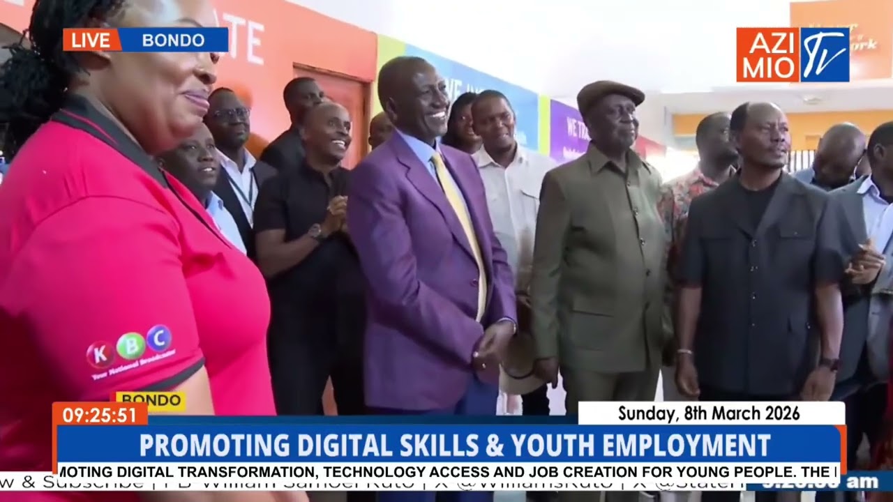 ELECTRIC: Siaya’s DIGITAL Future TAKES OFF As Ruto Graces Hub And Jobs Summit Founded By Dr. Oburu