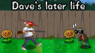 PVZ new play - Dave's Old Age Life, Zombie Rush!!!