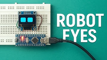 DIY Animated Robot Eyes with Ardui no Nano & OLED ||TechNp||