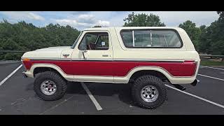 Player Profile 1978 Ford Bronco Ranger XLT Reveal - Rare 1 of 9 Built!!!