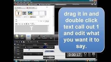 How to make a intro with camtasia 7 HD