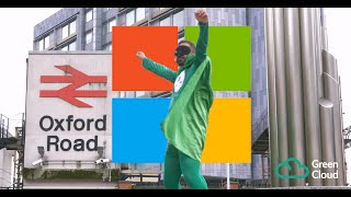 Green Cloud Microsoft Man