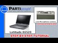 Dell Latitude E6520 (P14F001) LCD Microphone / Camera How-To Video Tutorial