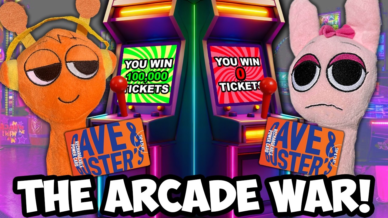 Sprunki Plush: The Arcade War!