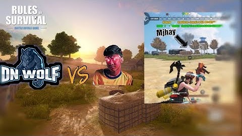 I killed mjhay gaming + tourna/custom highlights | Rules of Survival | Ep.18
