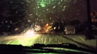 Drive by snow day in Wenatchee