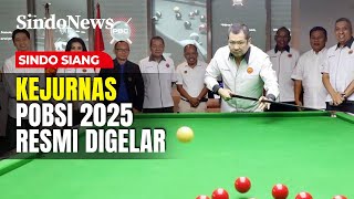 Hary Tanoesoedibjo Resmi Buka Kejurnas POBSI 2025 | Sindo Siang | 25/11