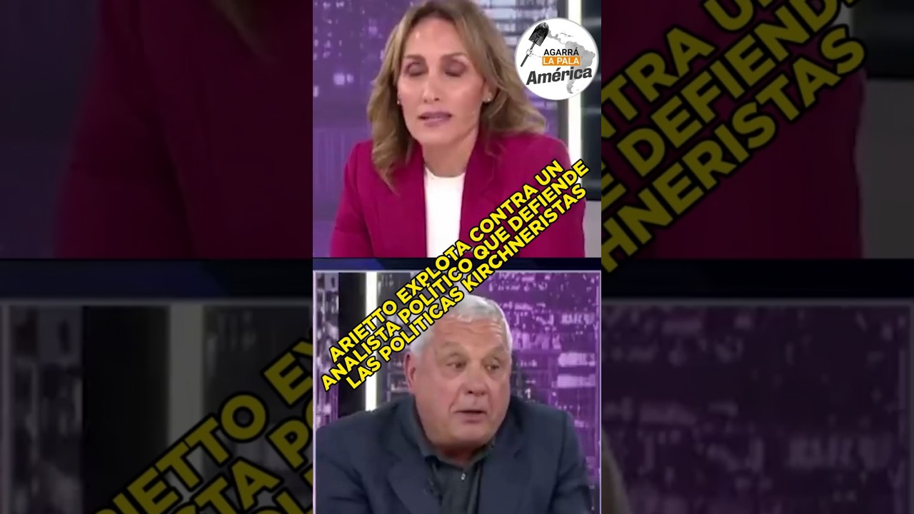 ARIETTO EXPLOTA CONTRA UN ANALISTA POLITICO QUE DEFIENDE LAS POLITICAS KIRCHNERISTAS