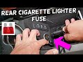 dodge challenger cigarette lighter fuse DODGE CHALLENGER CIGARETTE LIGHT FUSE LOCATION REPLACEMENT, REAR CIGARETTE  LIGHTER