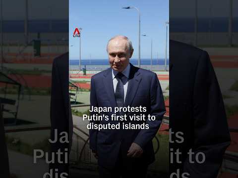 Japan protests Putin's first visit to disputed islands