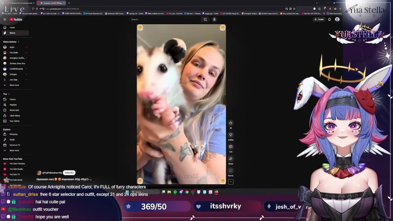 🤡ARKNIGHTS MADE ME A FURRY?! Arknights 6th Anniversary Livestream 🎭 | Arknights