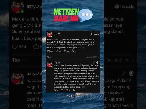 Panjang akal ya budak-budak zaman sekarang ni. #raya #aidilfitri