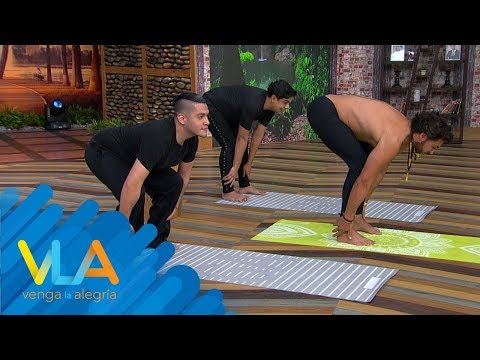 ¡Pepe y Teo se rifaron a hacer Yoga con nosotros!