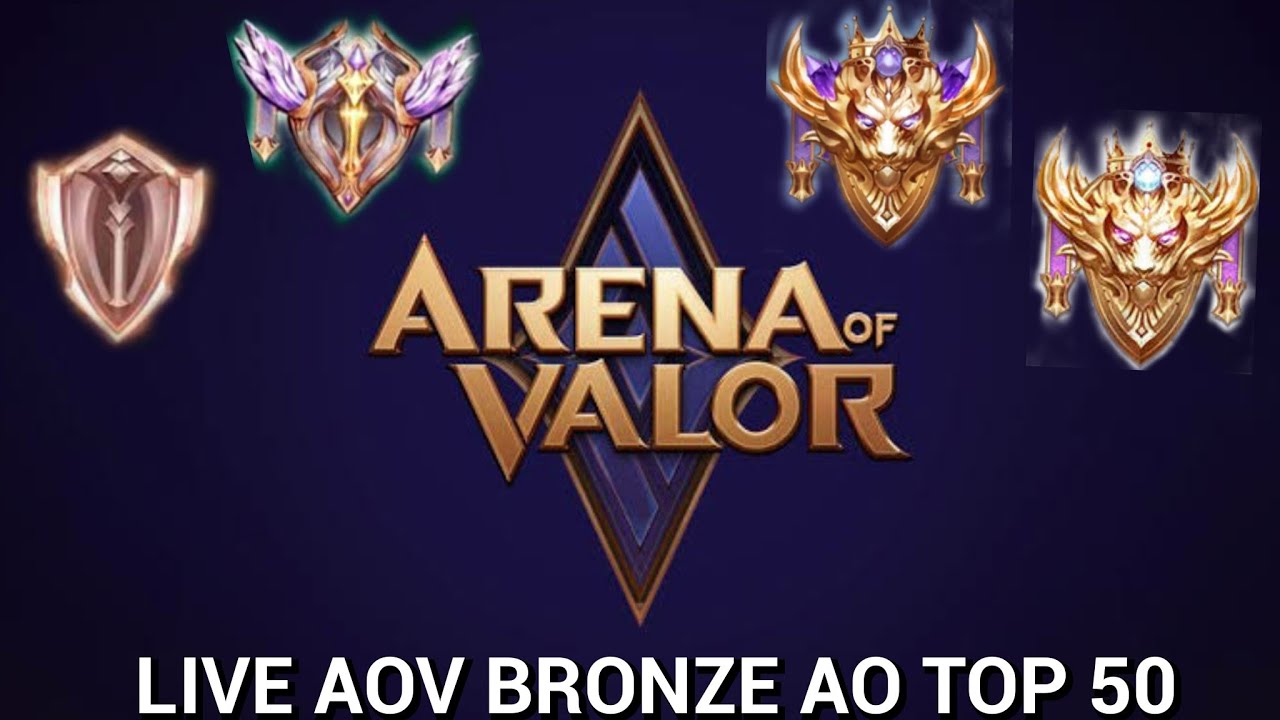 AOV DO BRONZE AO TOP 50 - YouTube