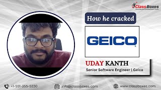 Uday Kanth Student Reviews Success Story Classboxes Technologies