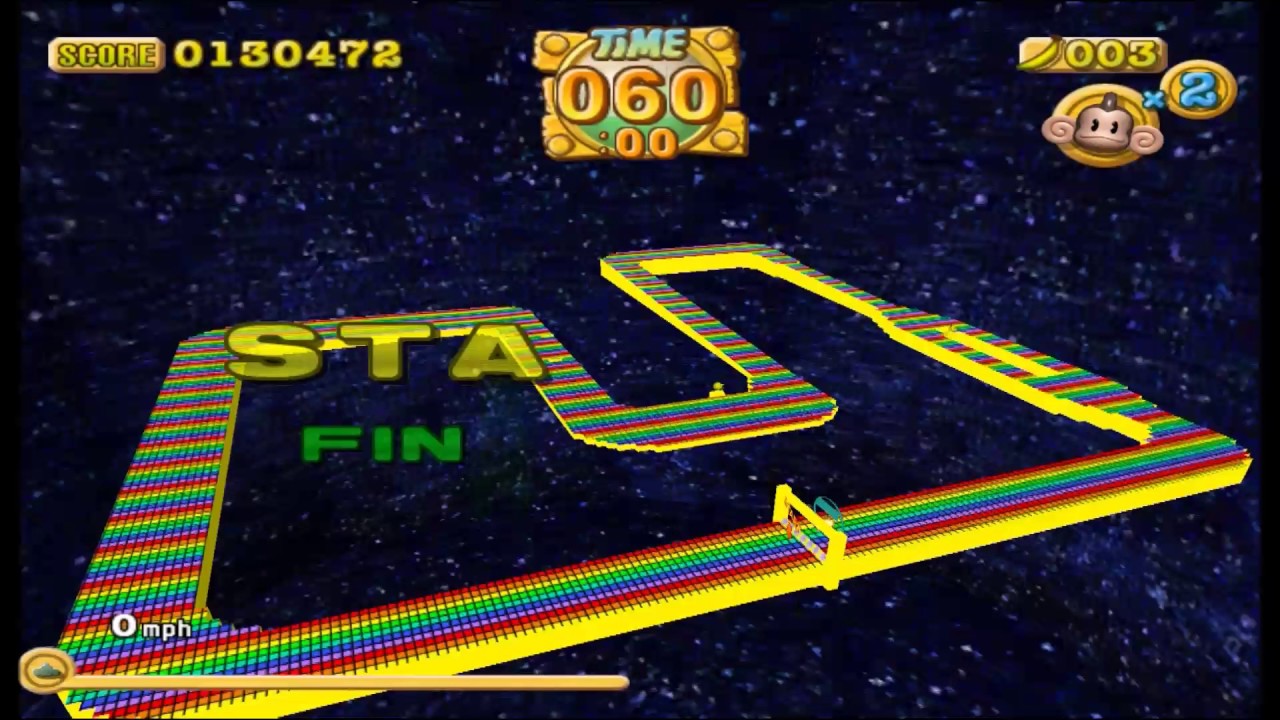 [TAS] Super Monkey Ball 2 - Custom Beginner