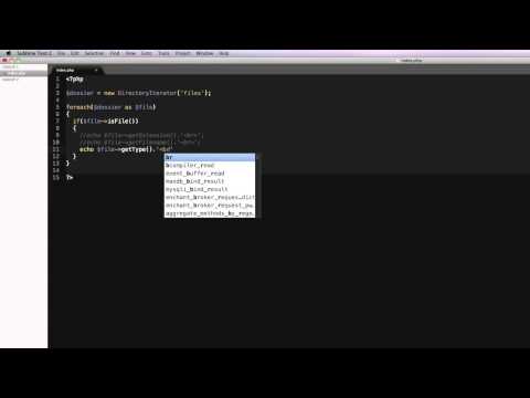 DirectoryIterator