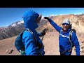 Cerro Cruz de Caña por el filo de acceso al leñas