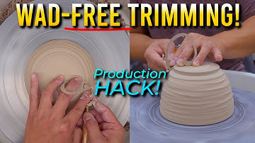 Stop Using Wads! Trim Your Bowls FAST with This Centering Hack