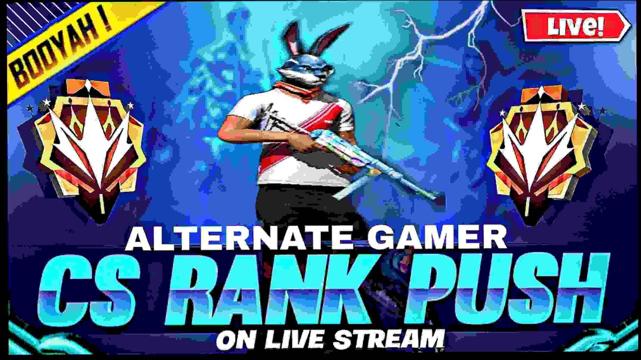 Free Fire Max Live 🔴 Stream CS Rank Push Squad Gameplay - YouTube