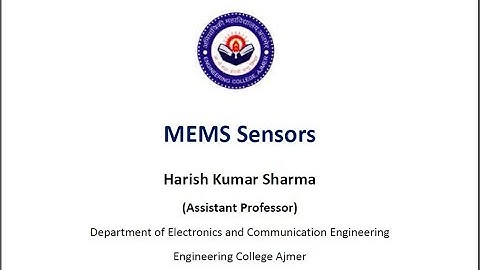 MEMS Sensors part1