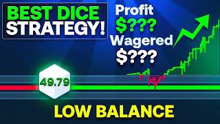 Best DICE Strategy for LOW BALANCE on Stake! (2026)